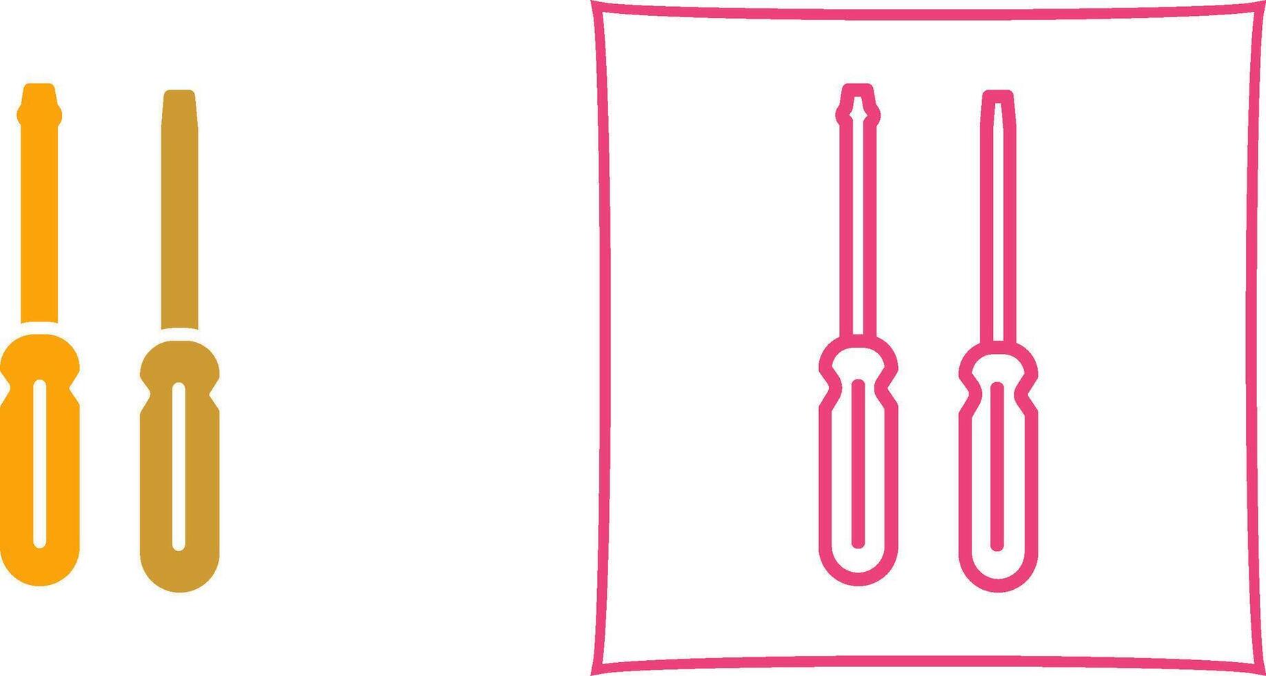 Screwdriver Icon Design vector