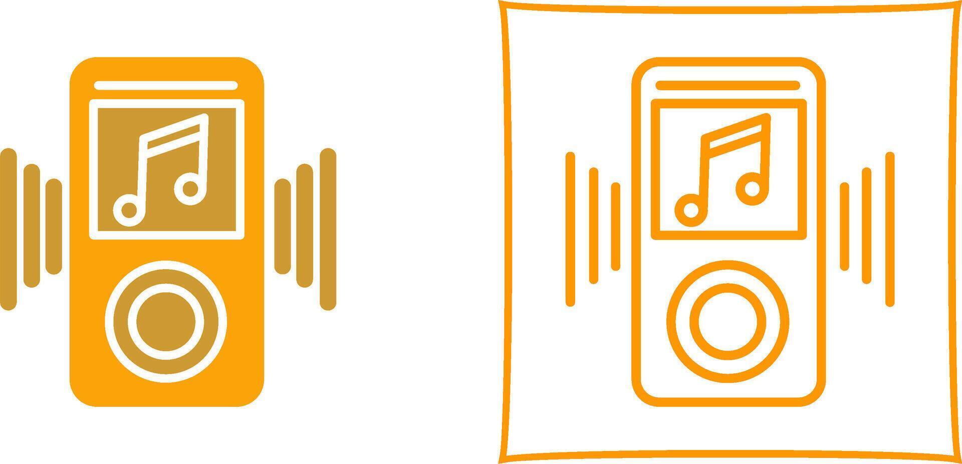 MP3 Icon Design vector