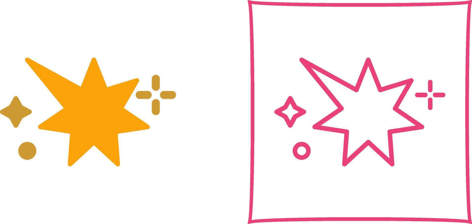 Spark Icon Design vector