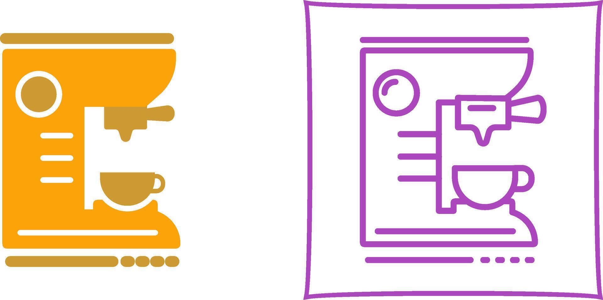 Coffee Machine Icon Design vector