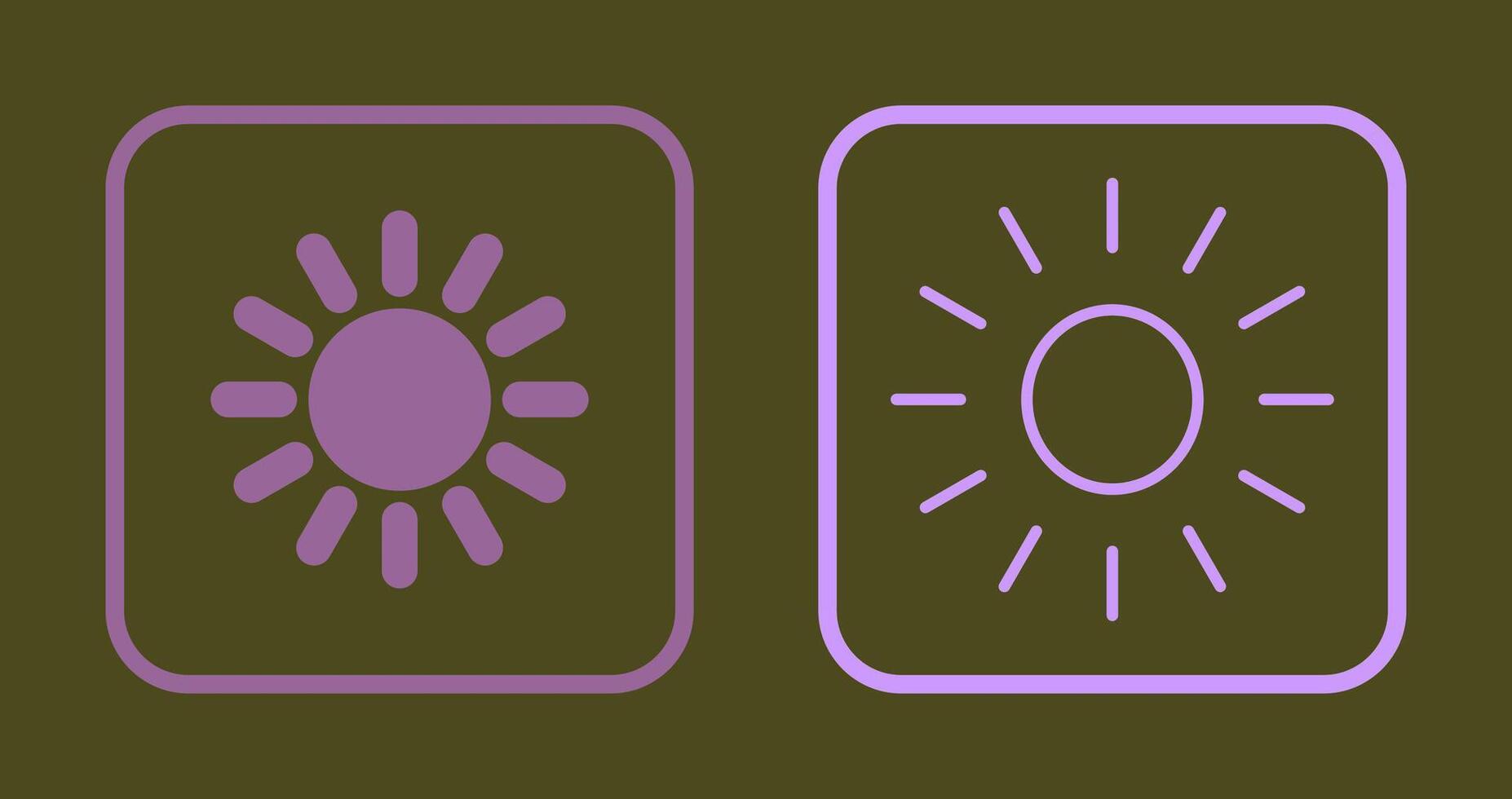 Sun Icon Design vector