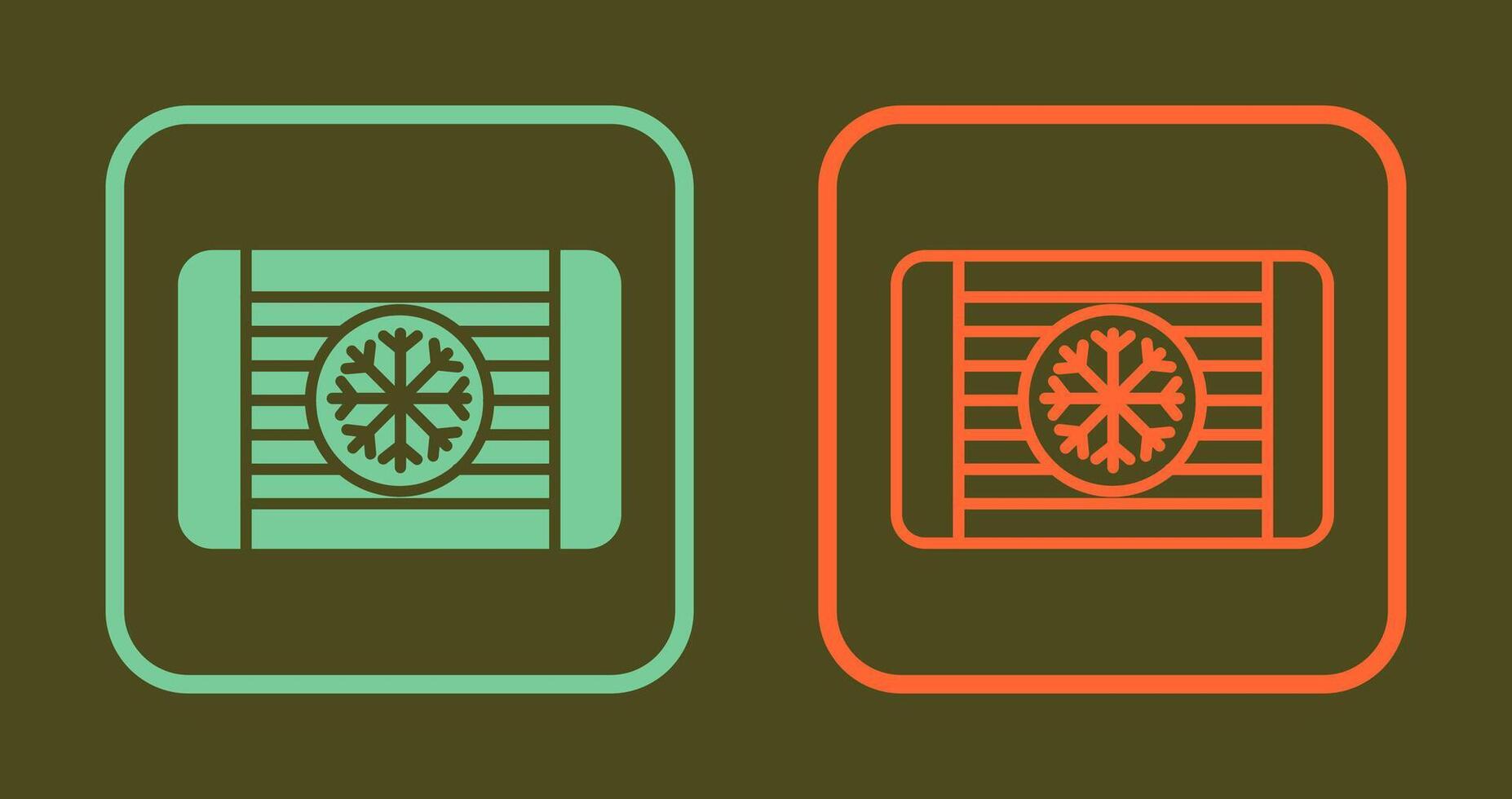 Cooling Icon Design vector
