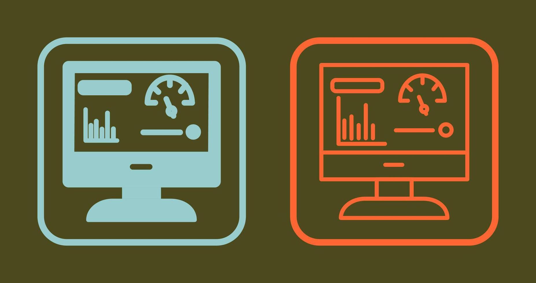 Dashboard Icon Design vector