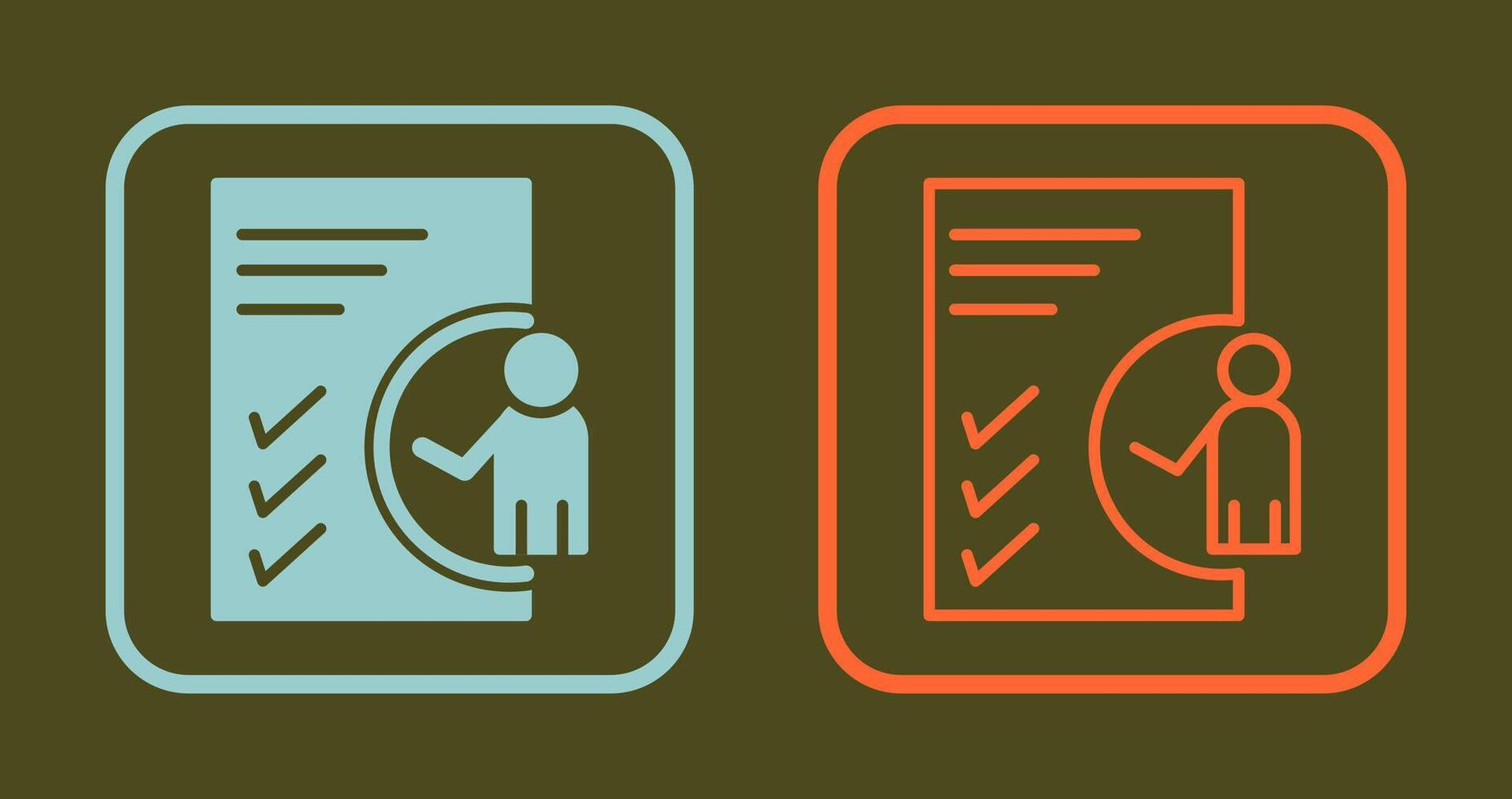 Checklist Icon Design vector