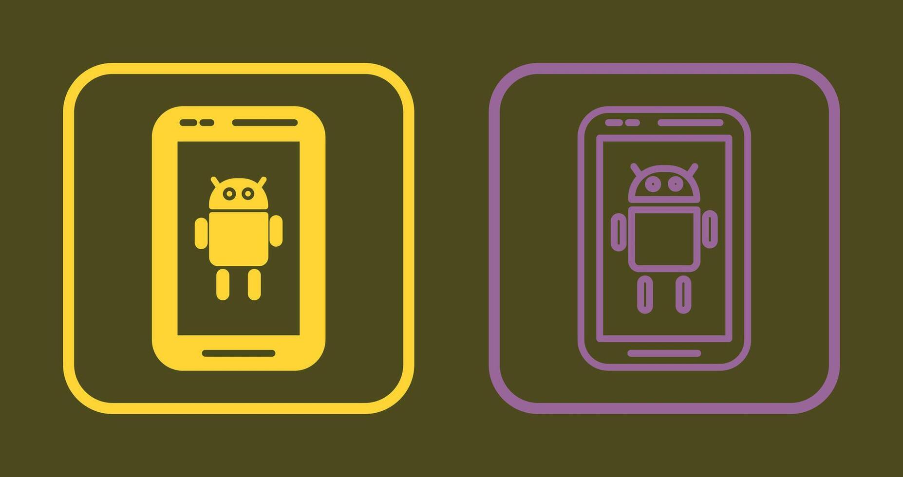 Android Icon Design vector