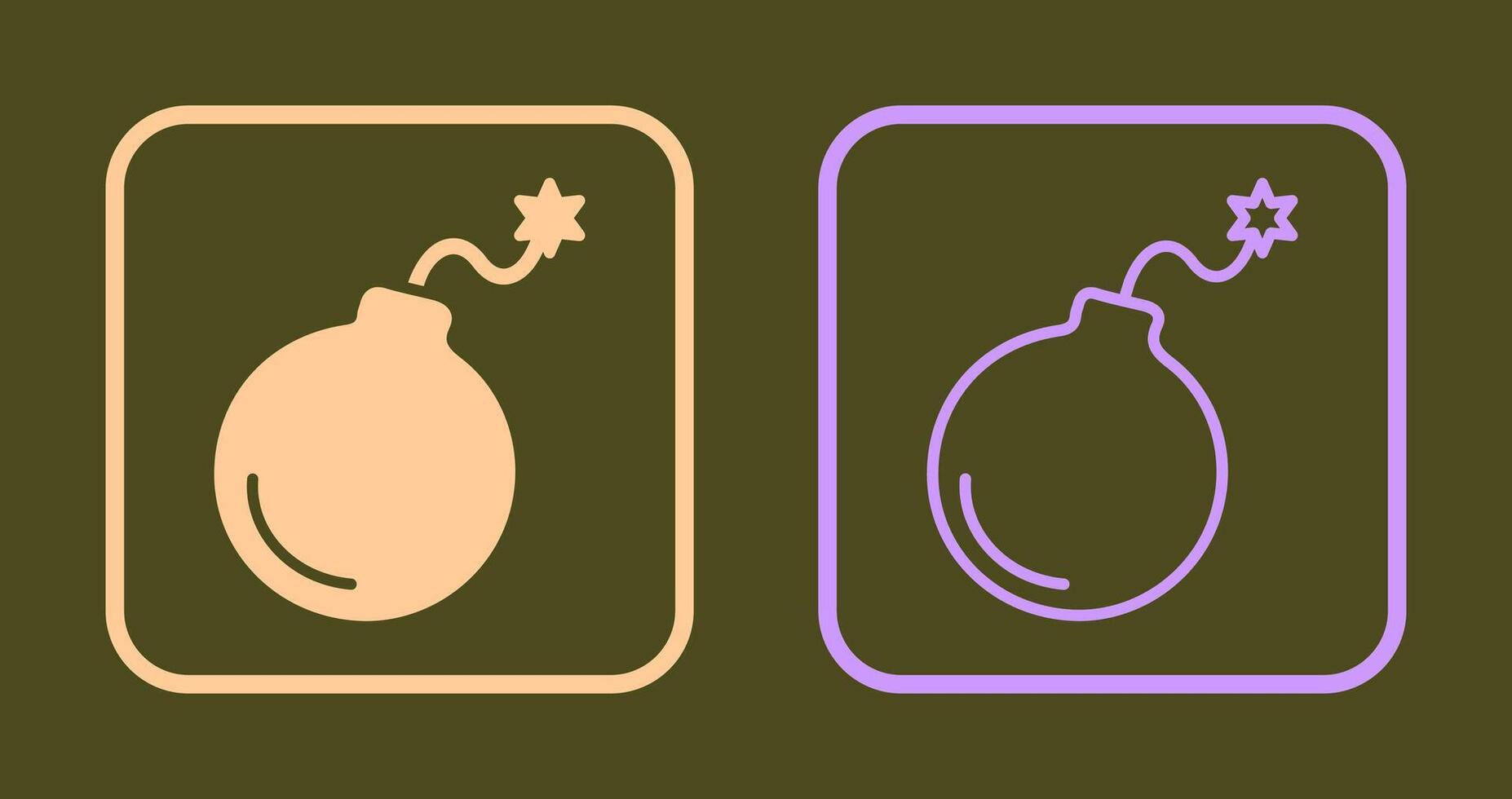 Bomb Icon Design vector