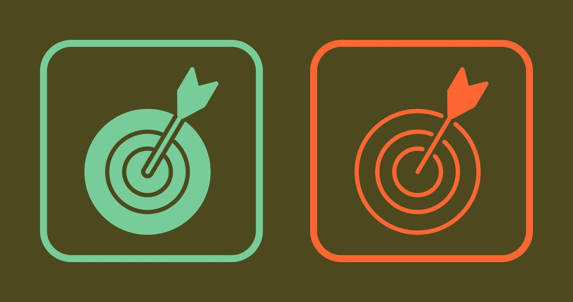 Goal Icon Design vector