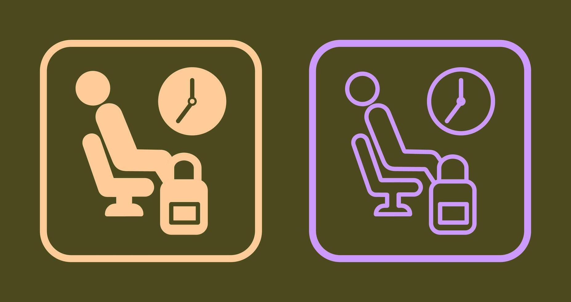 Waiting Icon Design vector