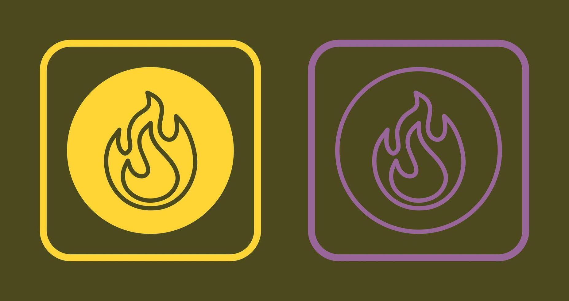 Fire Icon Design vector