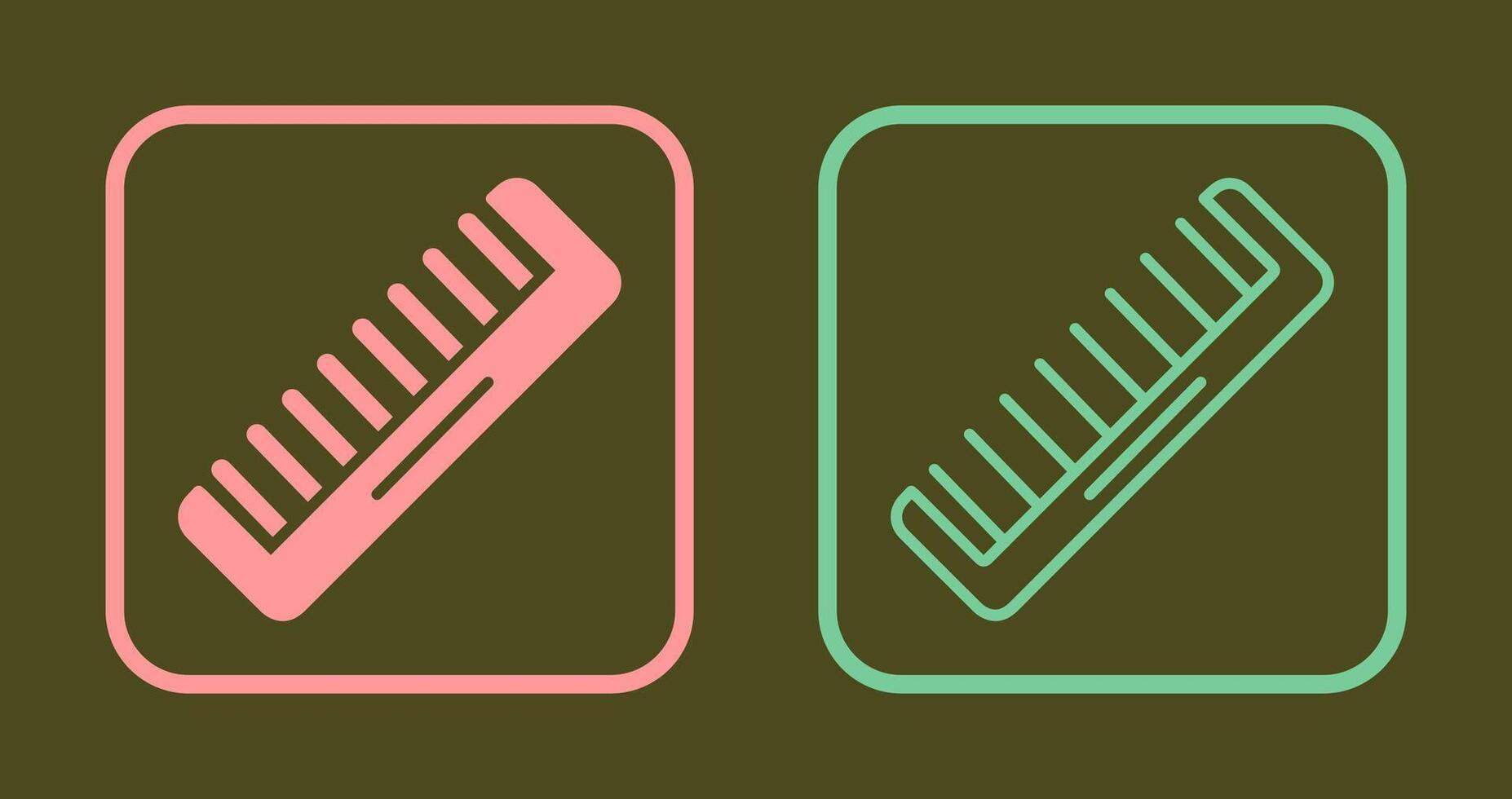 Comb Icon Design vector