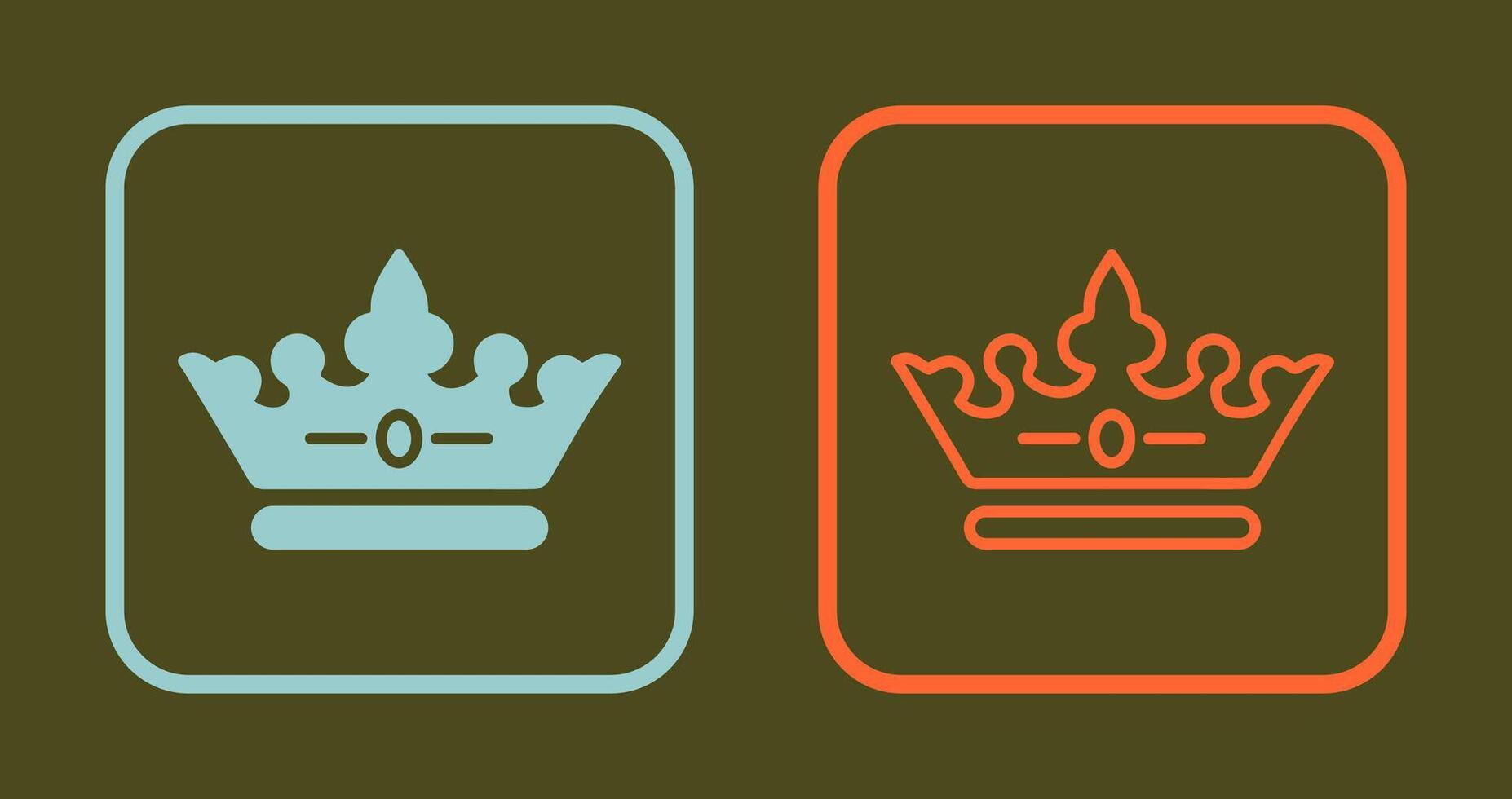 Crown Icon Design vector