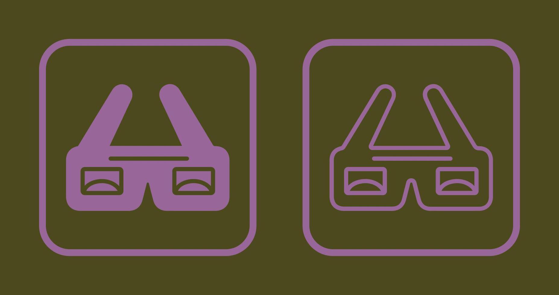 Glasses Icon Design vector