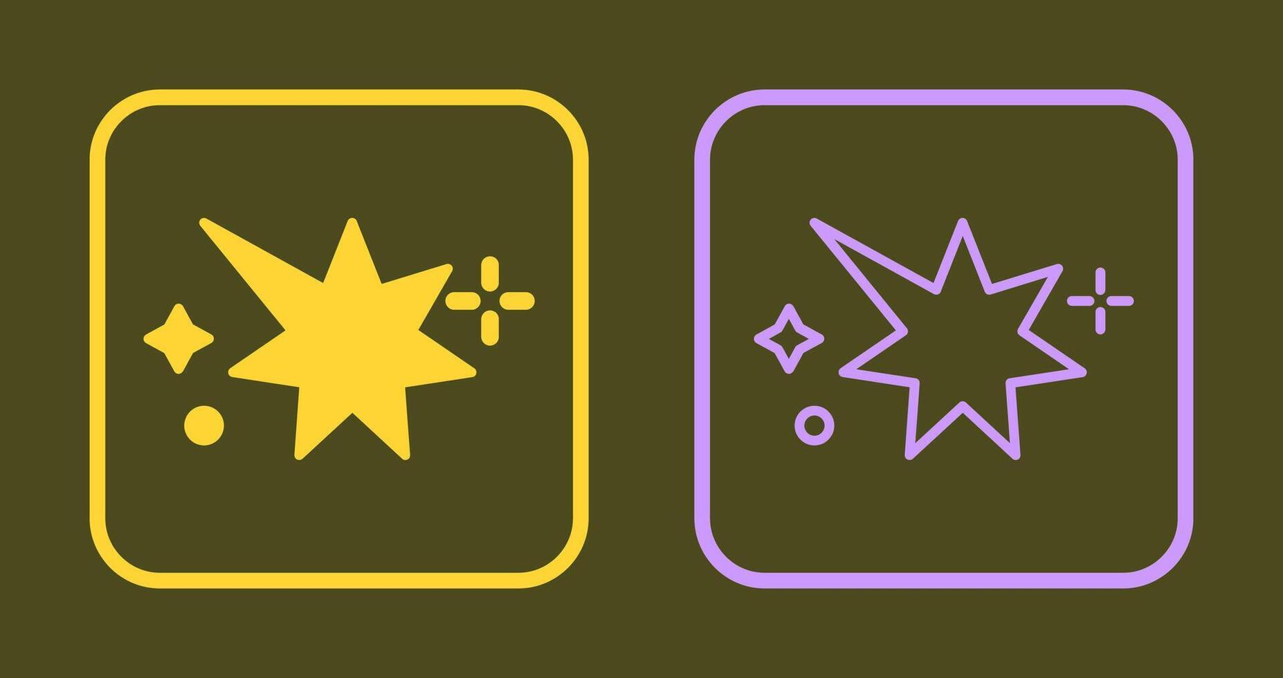 Spark Icon Design vector