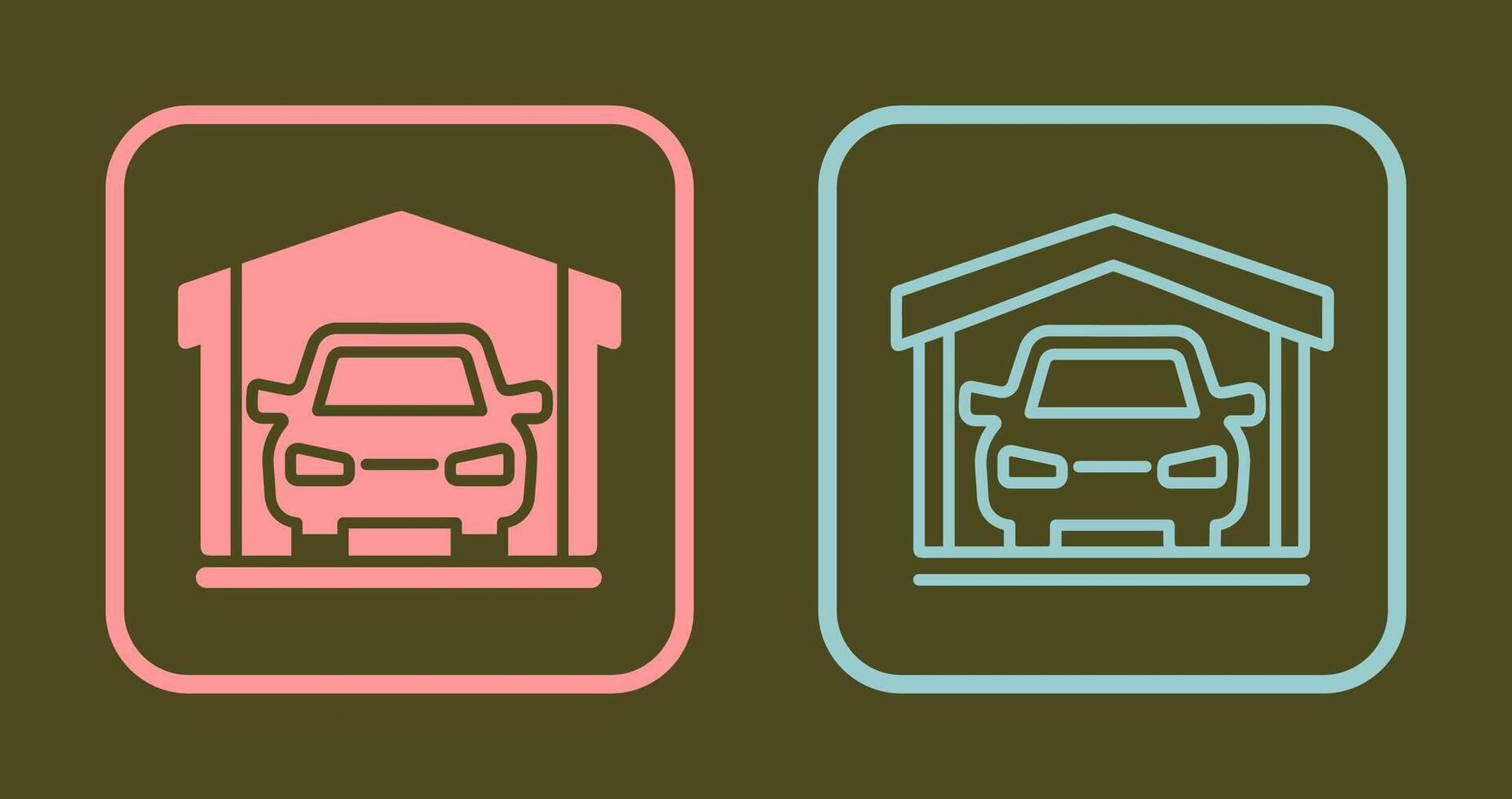 Garage Icon Design vector