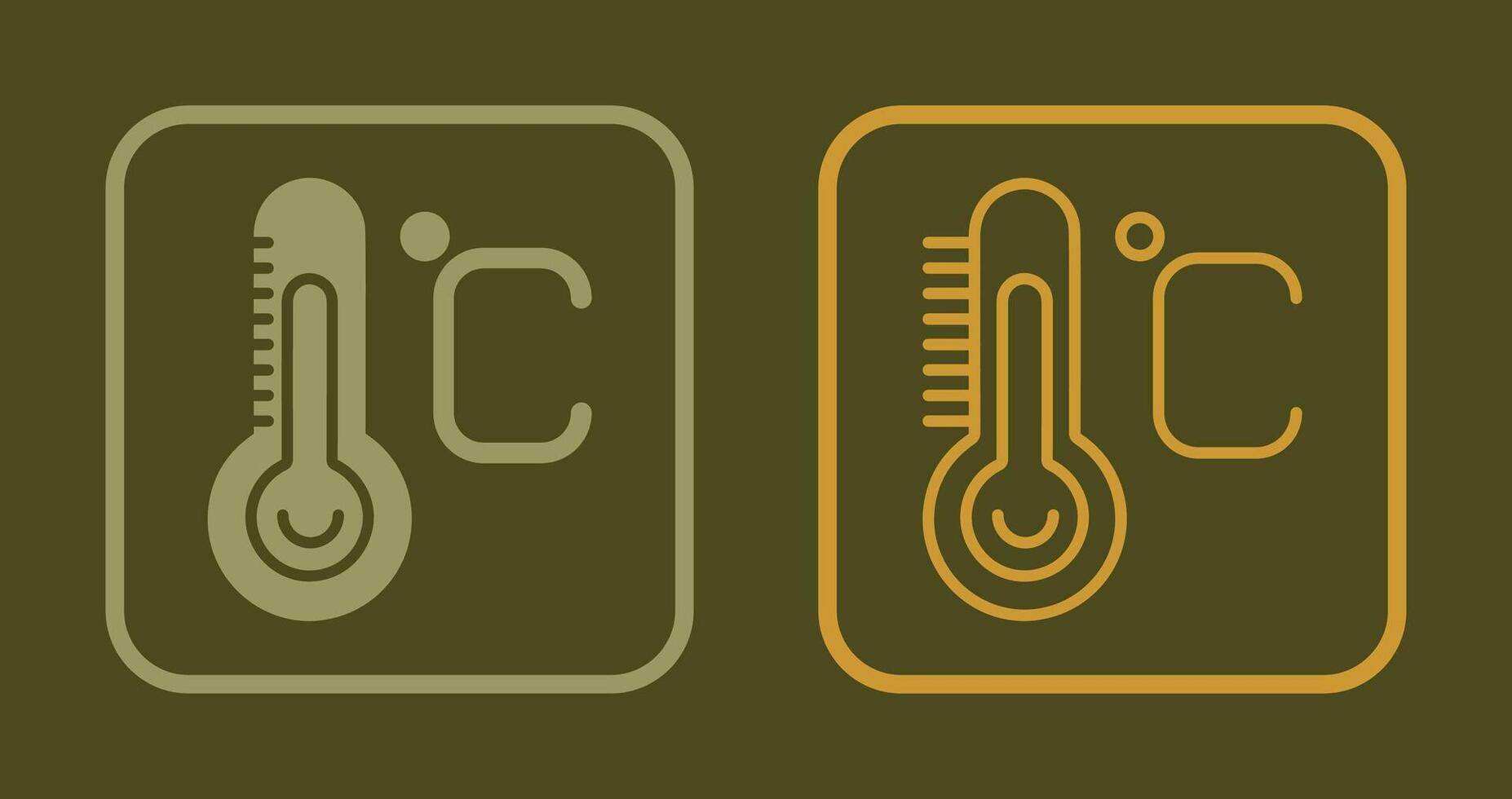 Temperature Icon Design vector