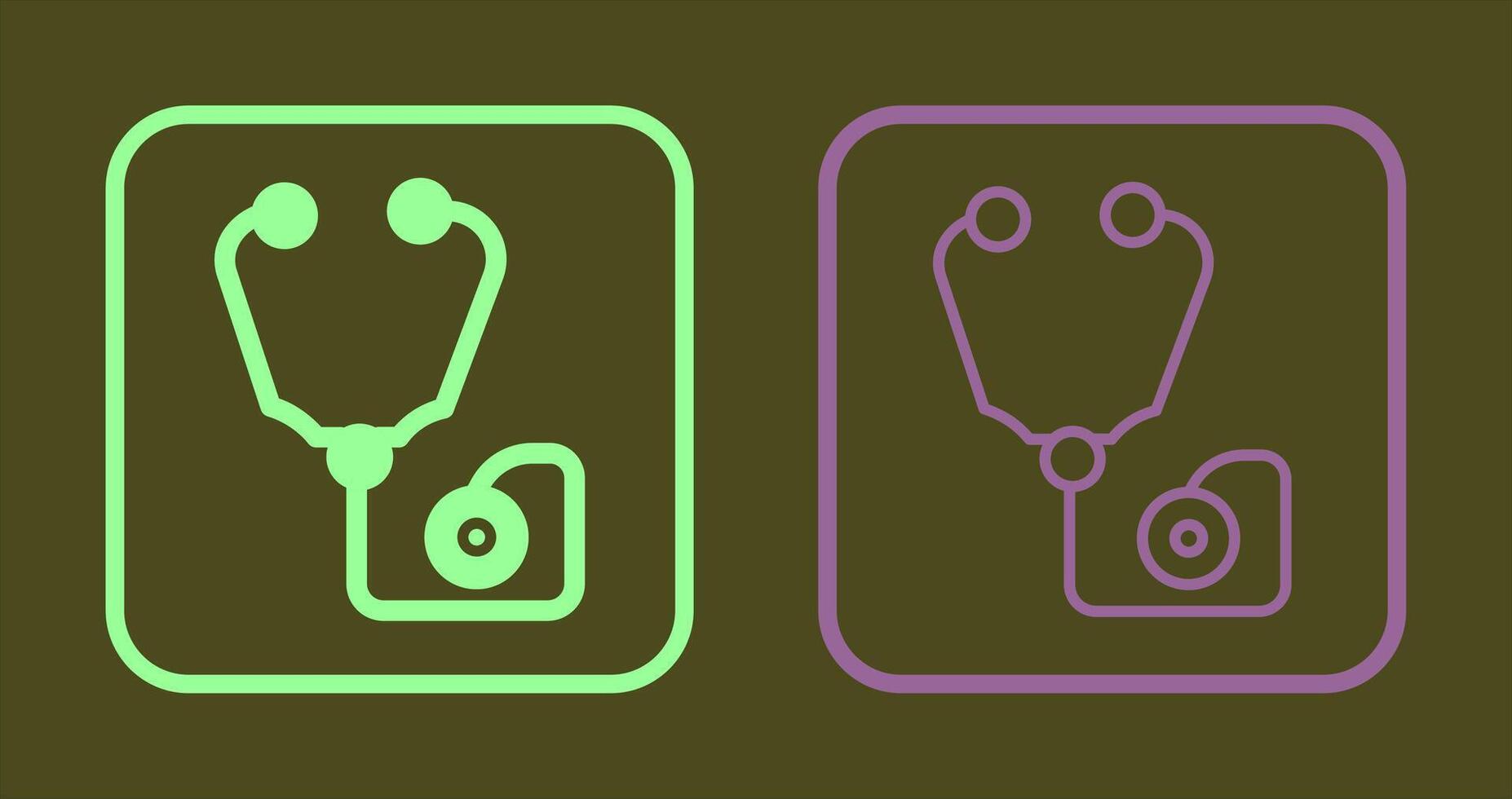 Stethoscope Icon Design vector