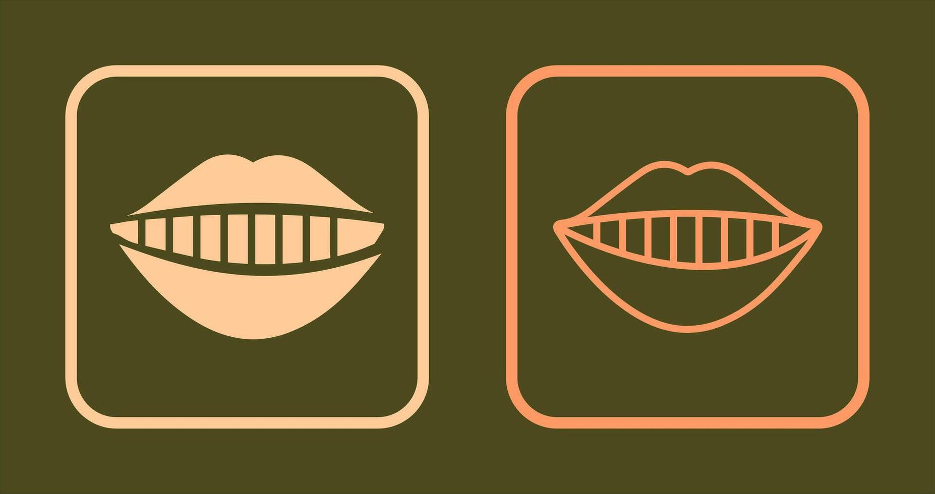 Mouth Icon Design vector