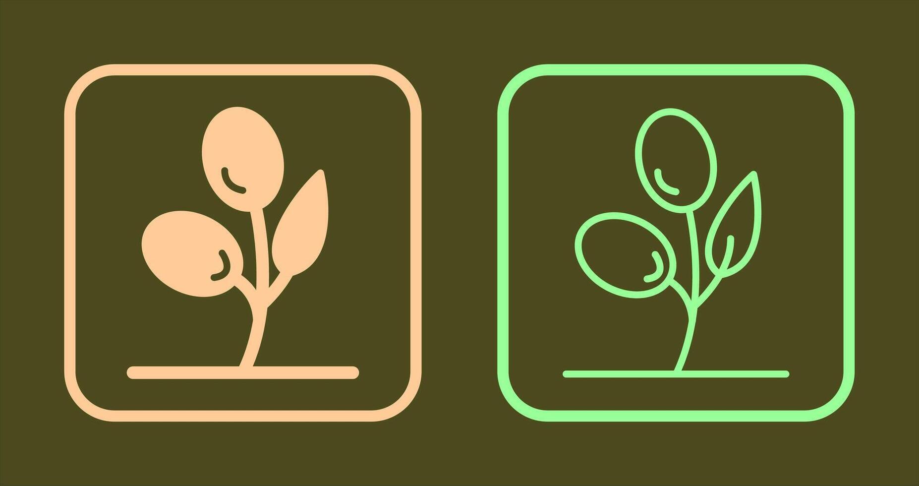 Branch Icon Design vector