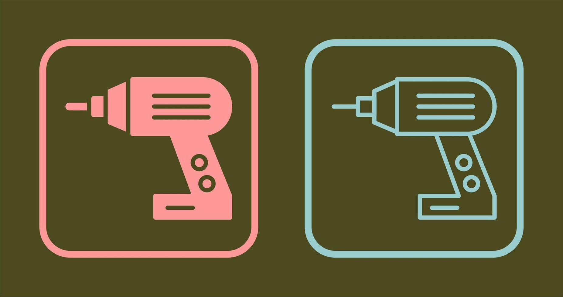 Drill Icon Design vector