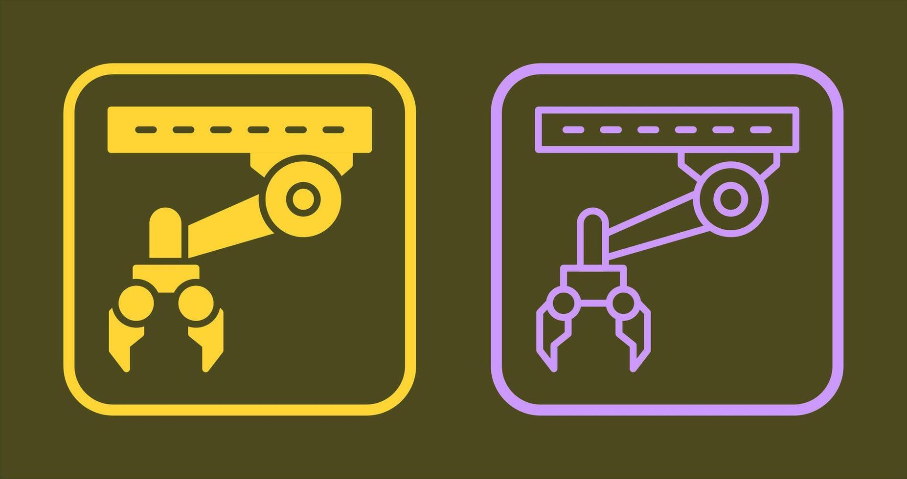 Machine Icon Design vector