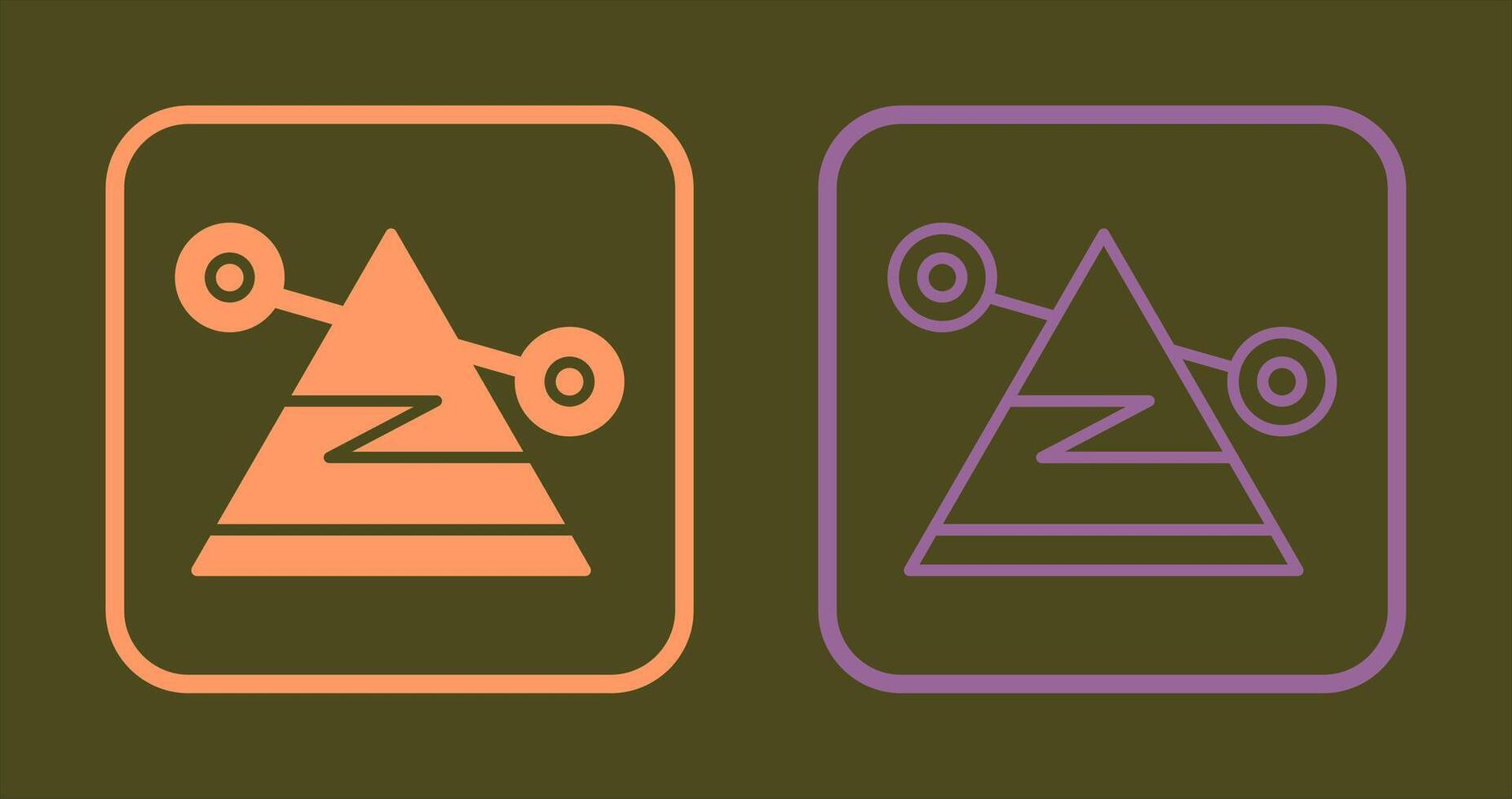 Dispersion Icon Design vector