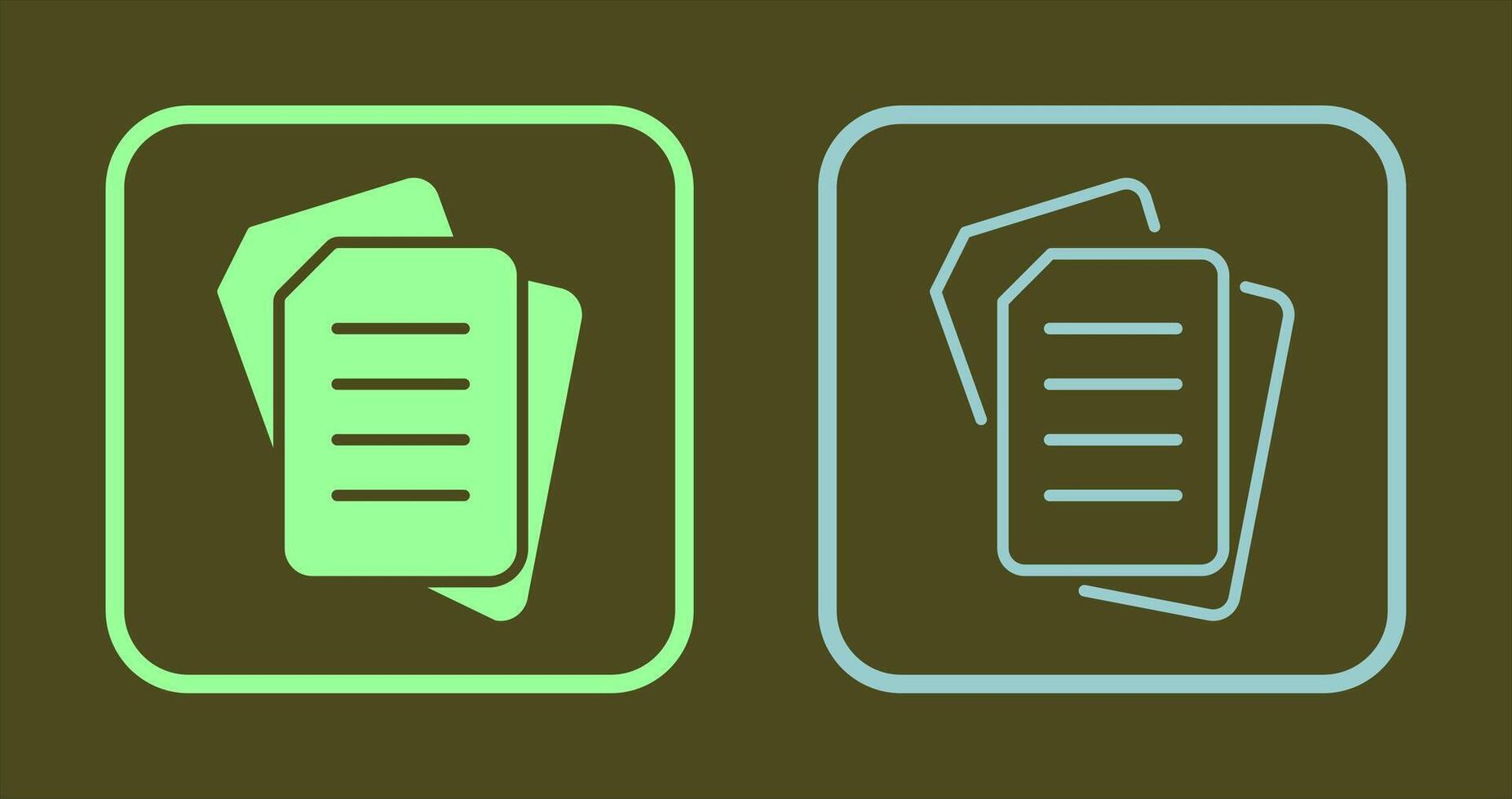 Document Icon Design vector