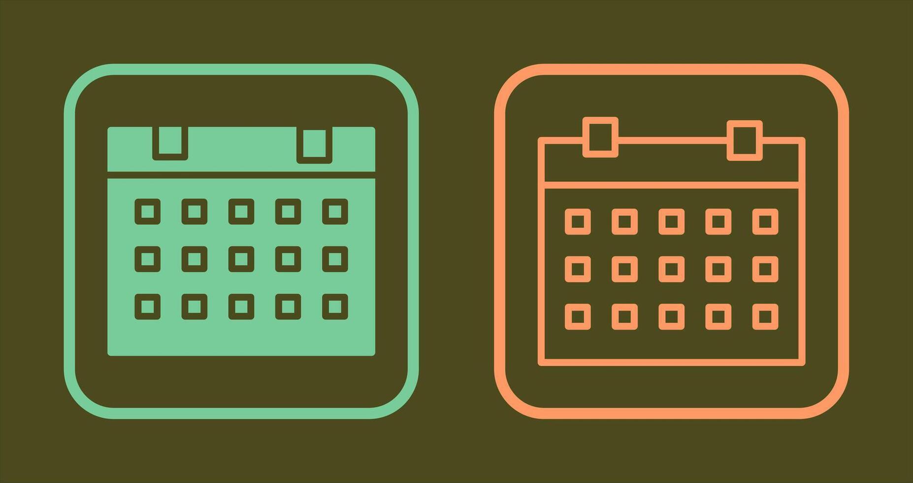 Calendar Icon Design vector