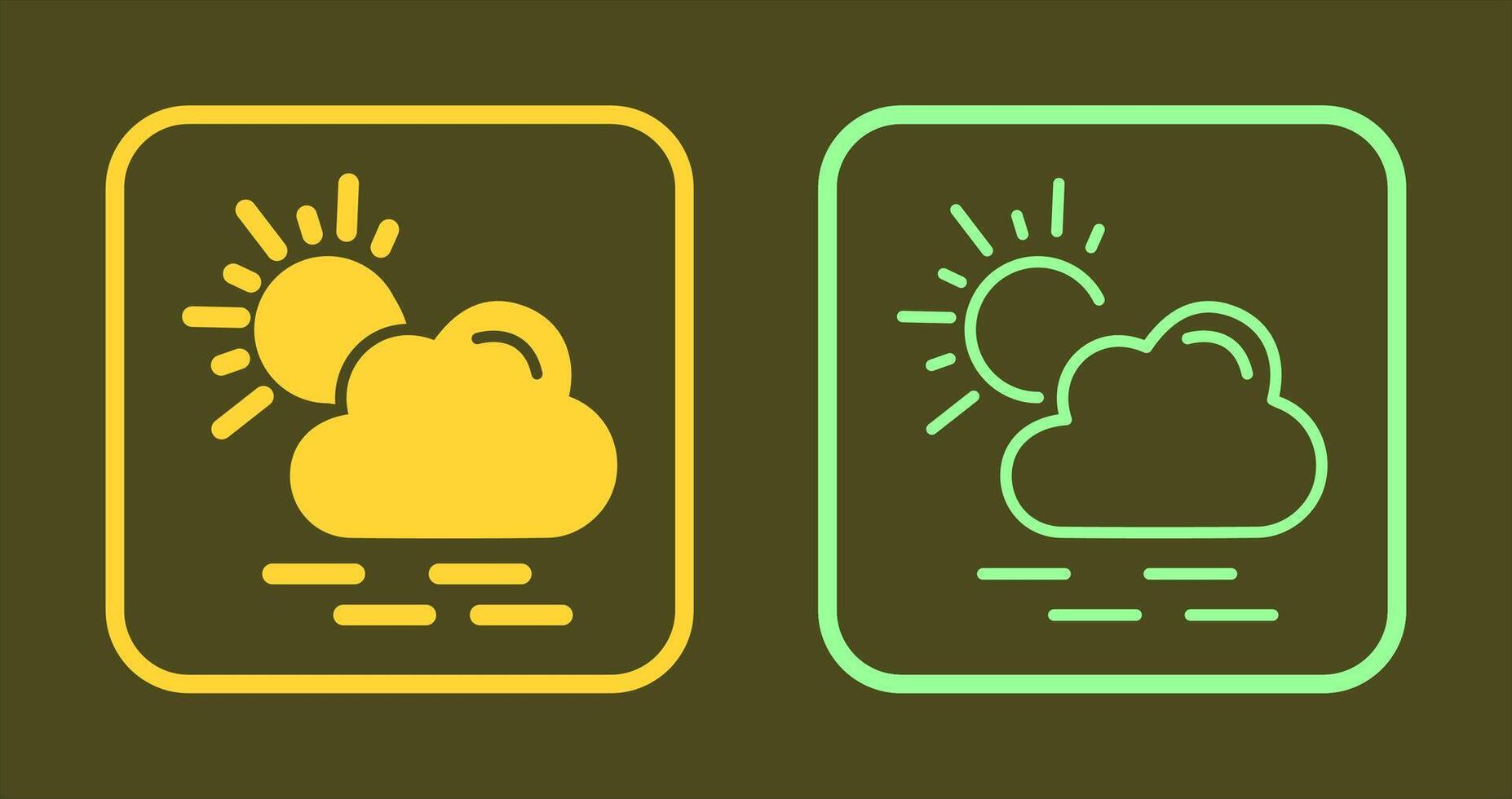 Weather Icon Design vector