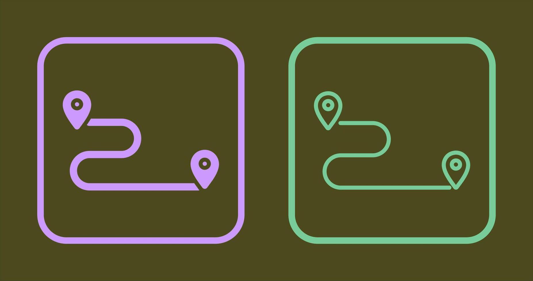 Way Icon Design vector