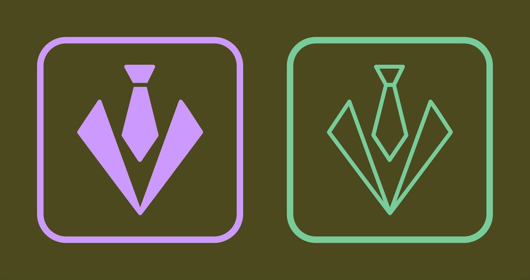 Tie Icon Design vector