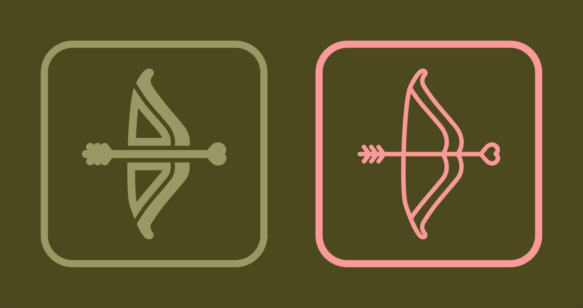 Archery Icon Design vector