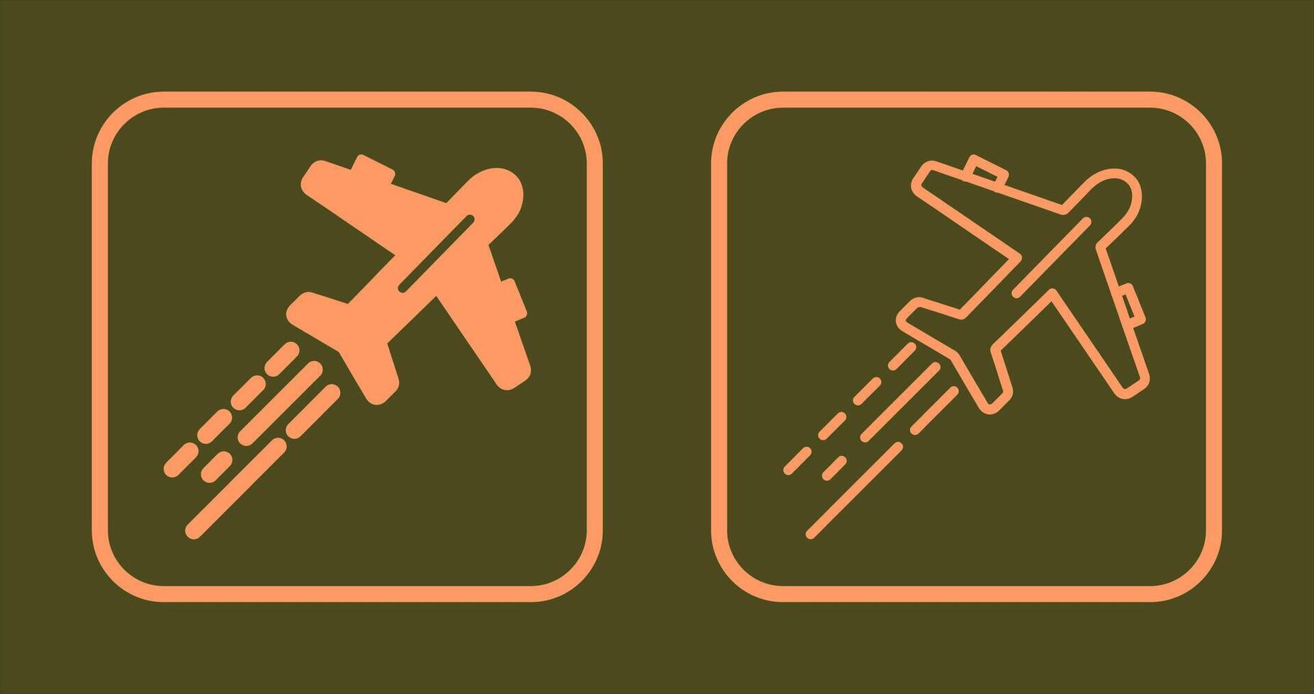 Aeroplane Icon Design vector