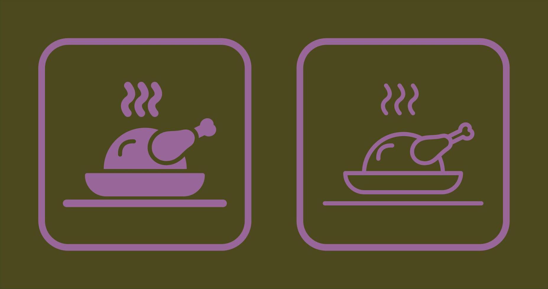 Chicken Icon Design vector