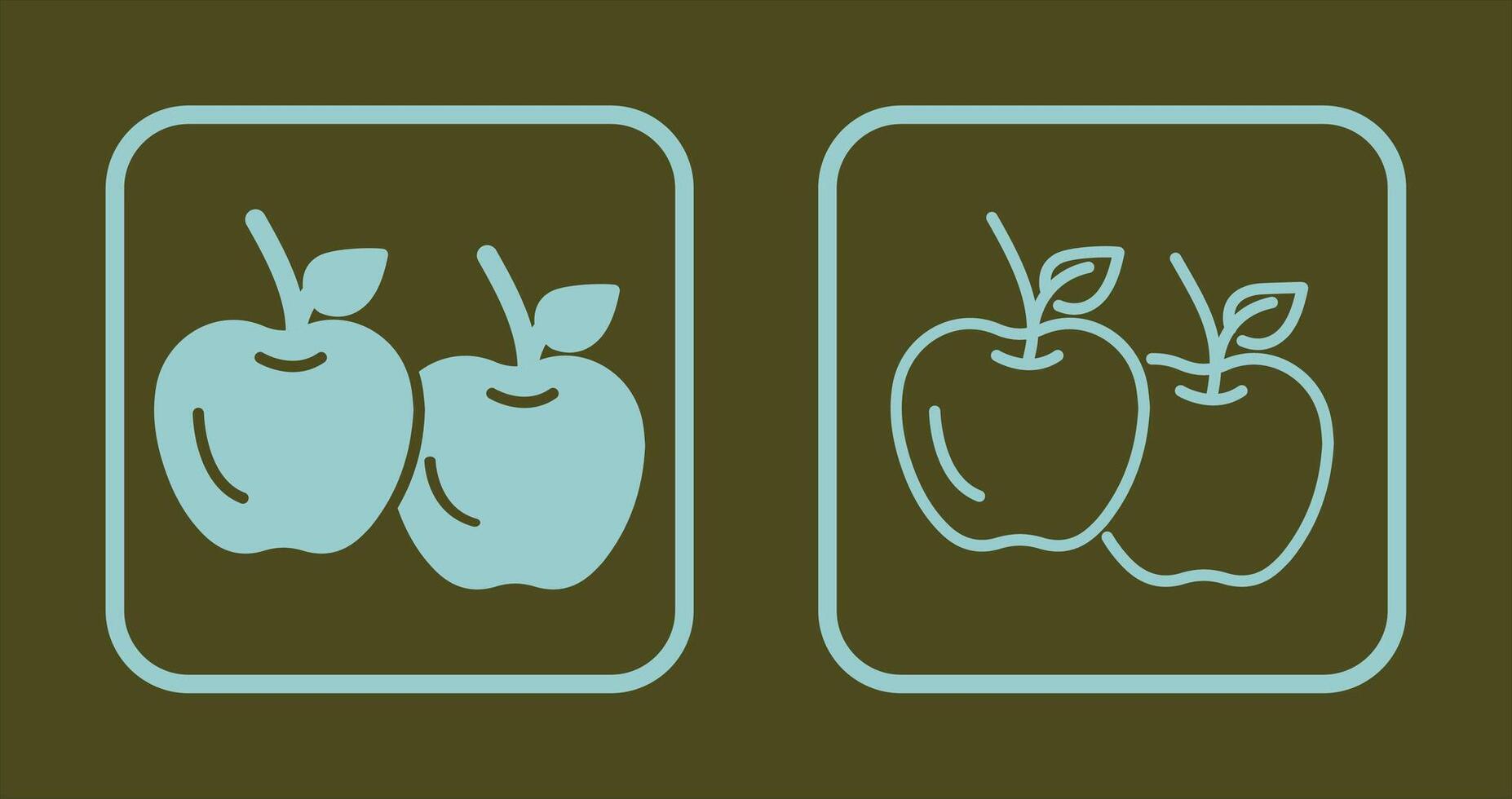 Apple Icon Design vector