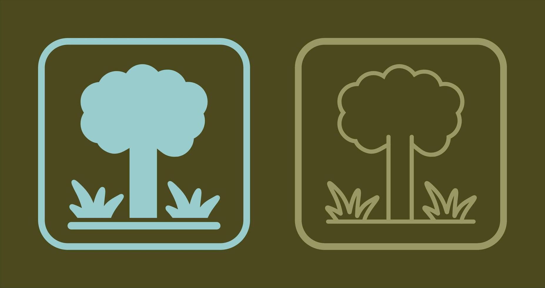 Tree Icon Design vector