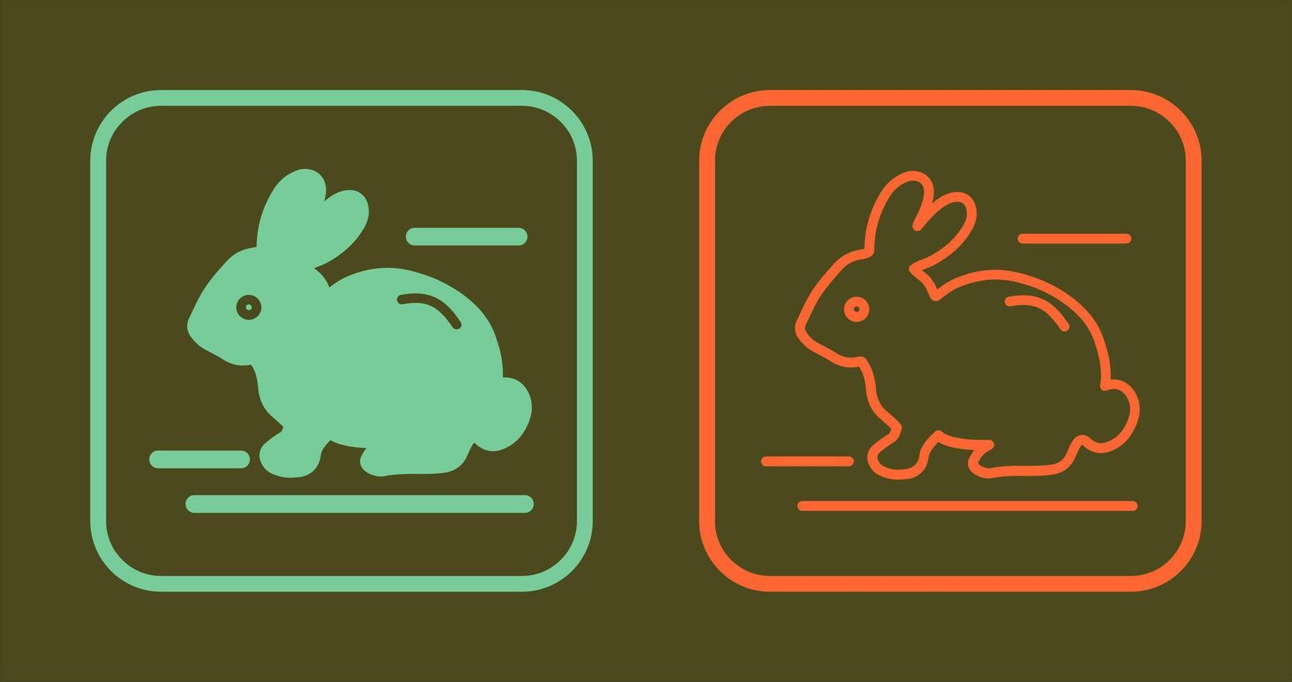 Bunny Icon Design vector