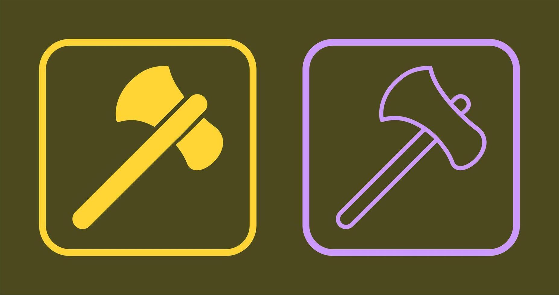 Axe Icon Design vector