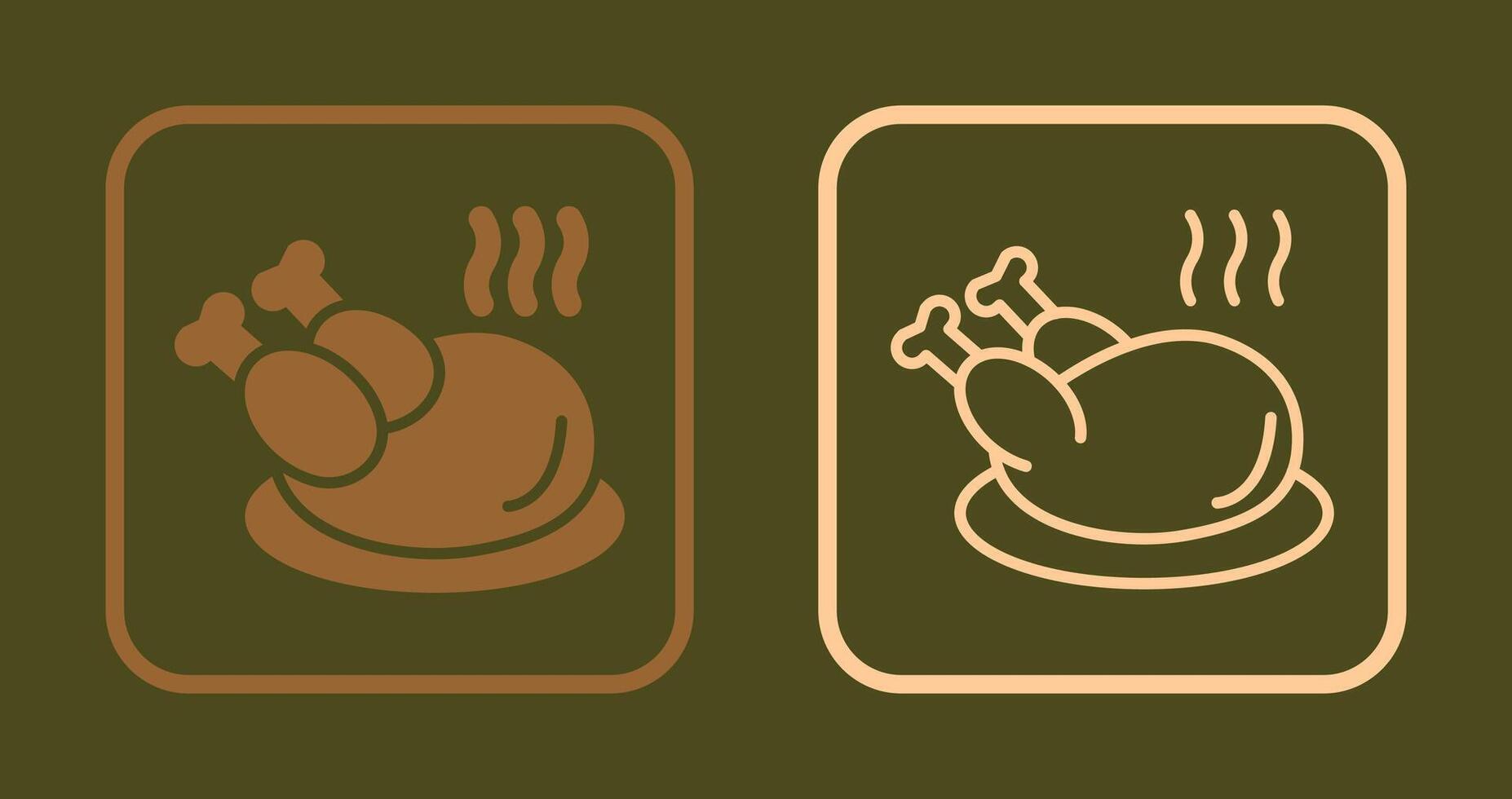 Chicken Icon Design vector