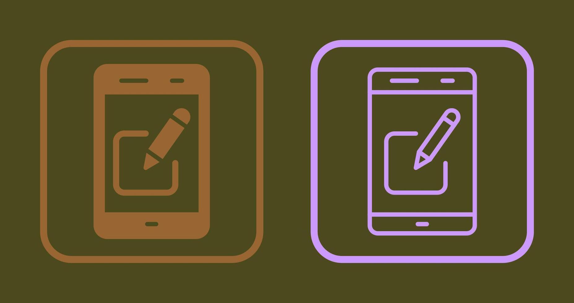 Edit Icon Design vector