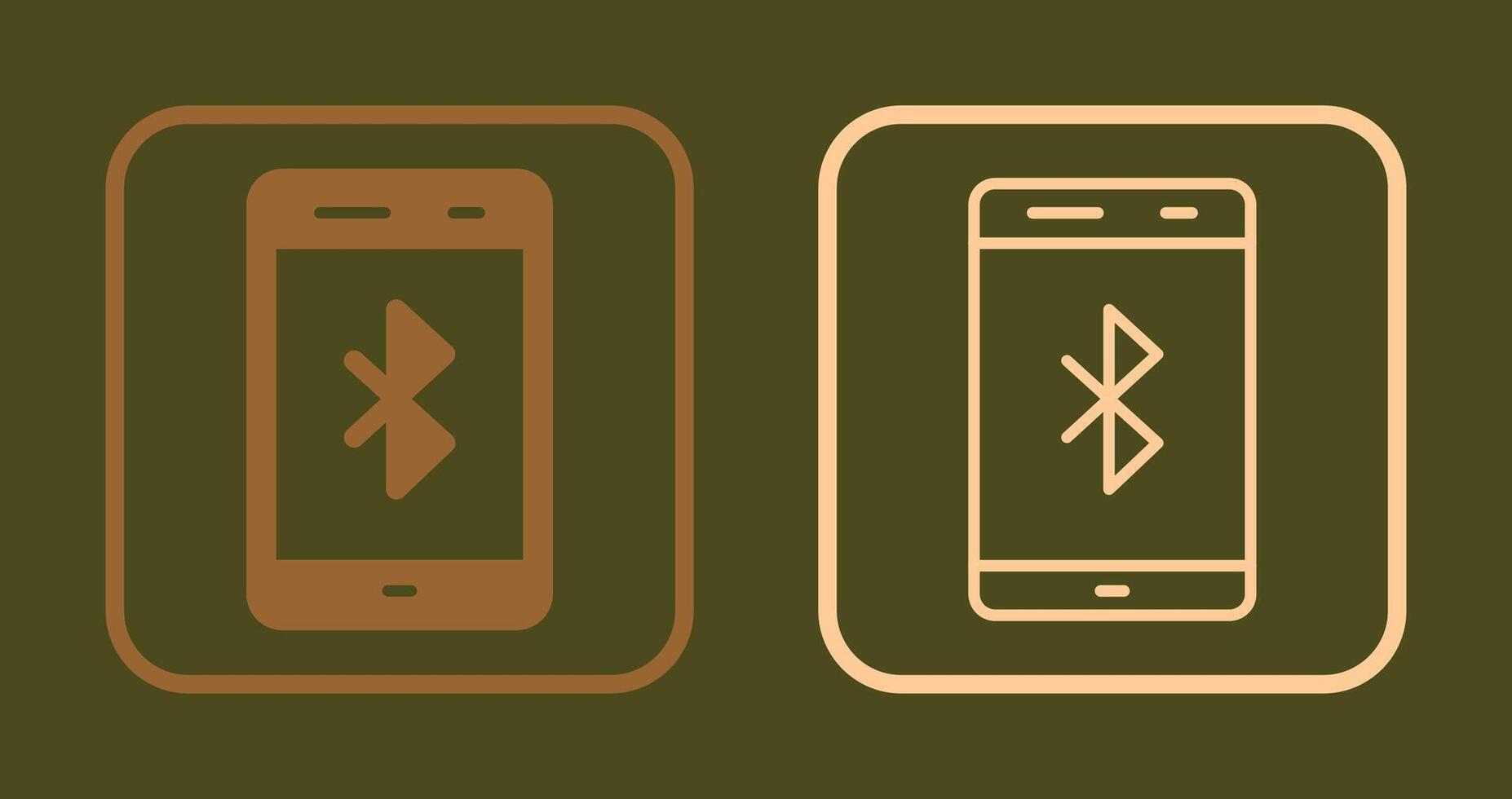 Bluetooth Icon Design vector