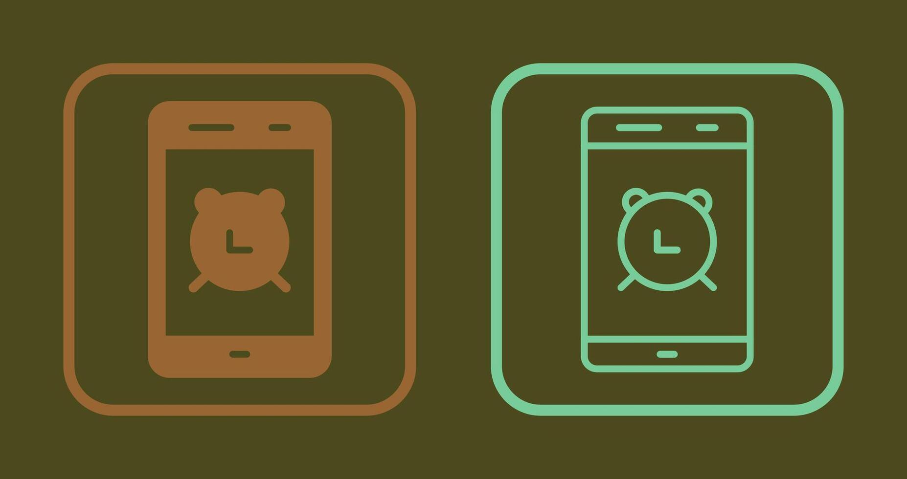 Alarm Icon Design vector