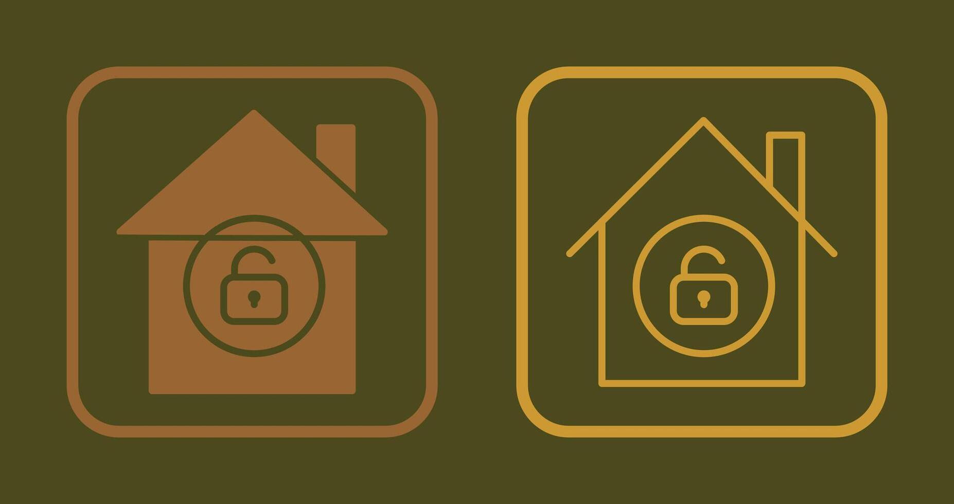 Unlocked Icon Design vector