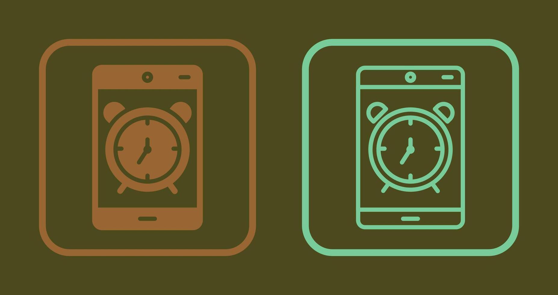 Alarm Icon Design vector