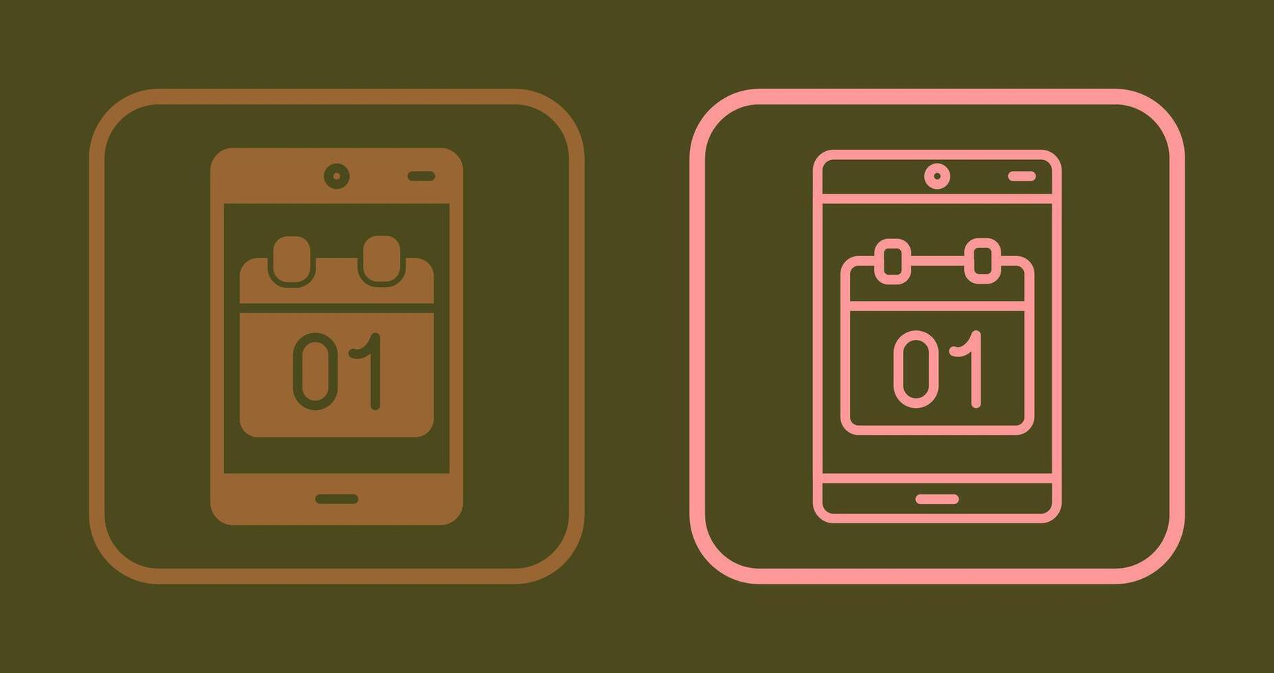 Calendar Icon Design vector