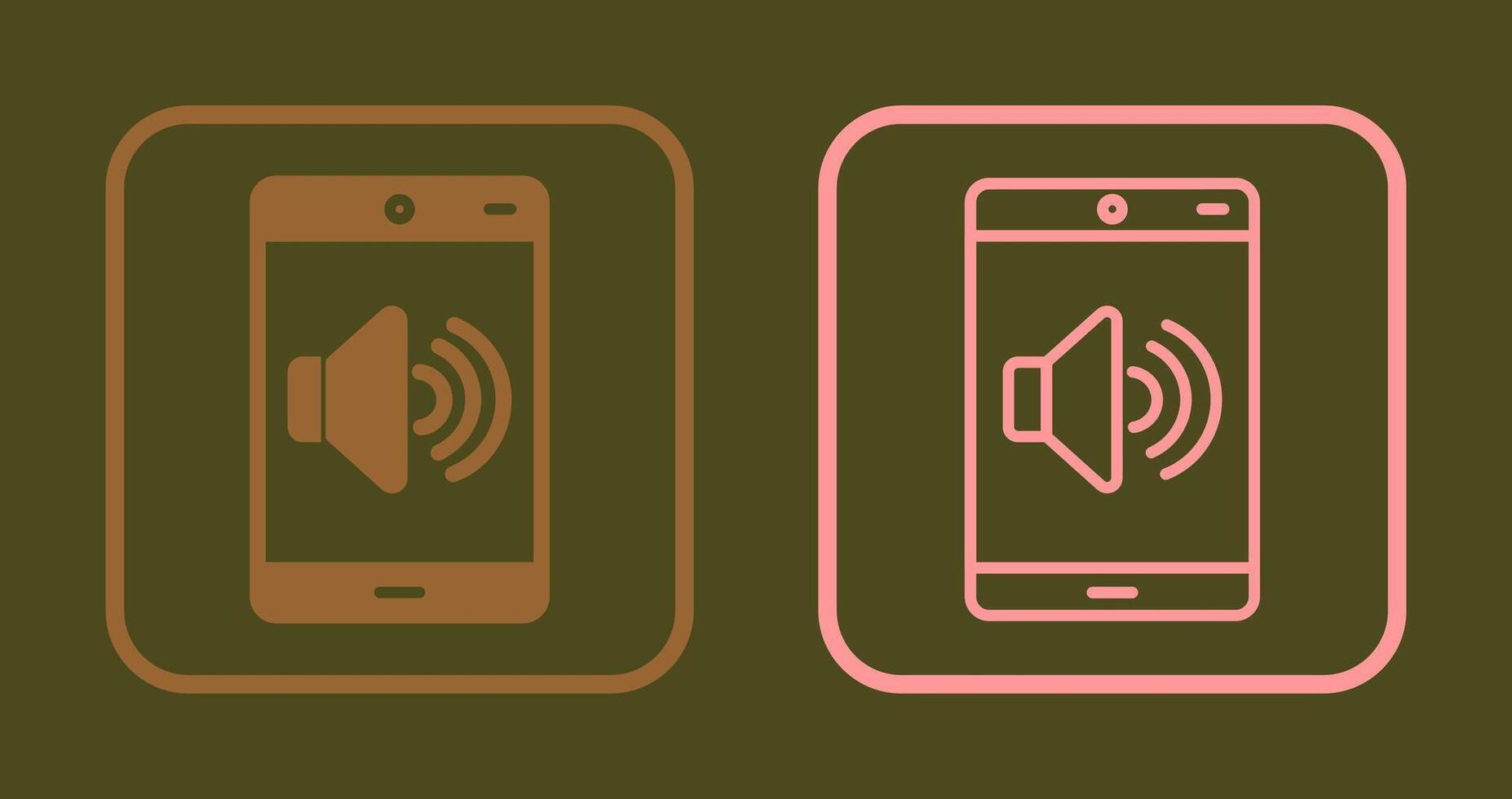 Volume Icon Design vector