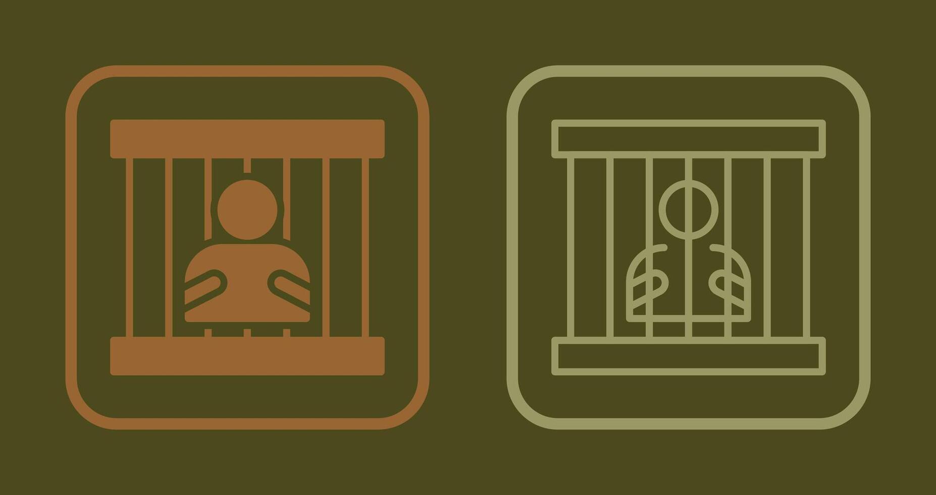 Jail Icon Design vector