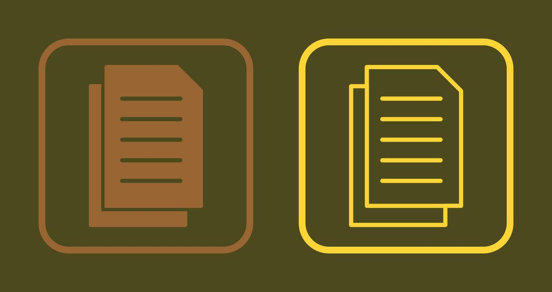 Document Icon Design vector