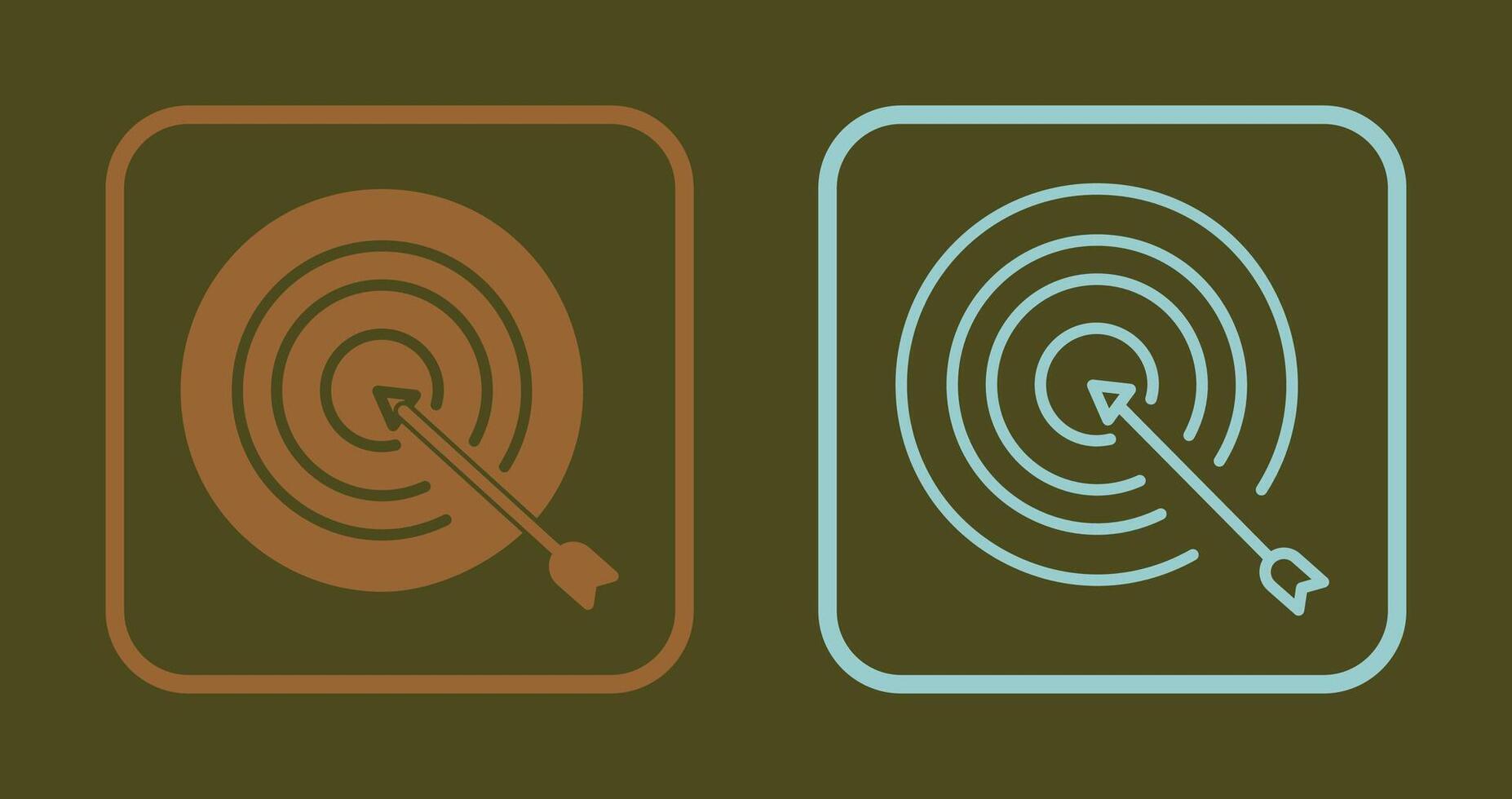 Target Icon Design vector