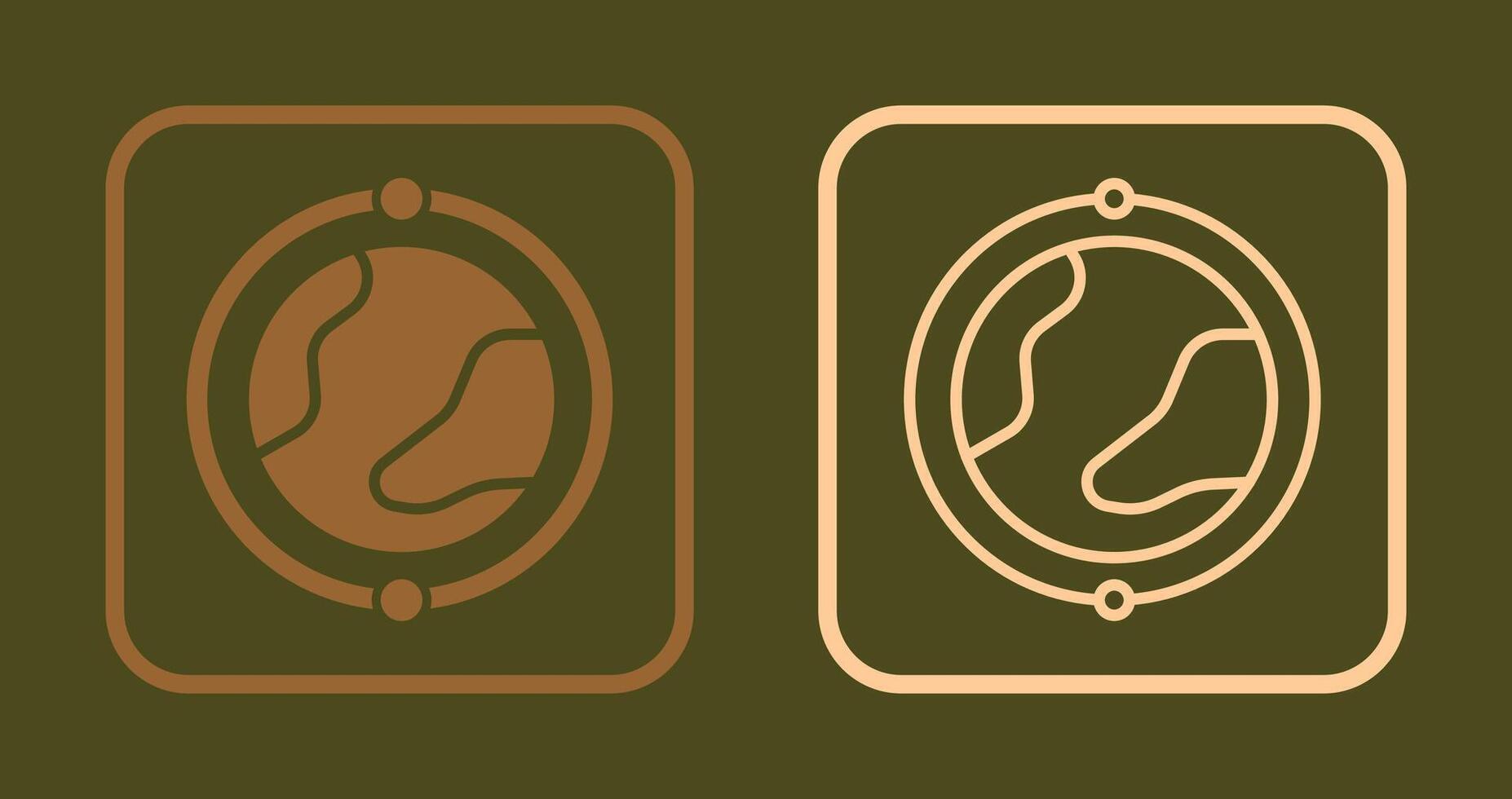 Earth Icon Design vector