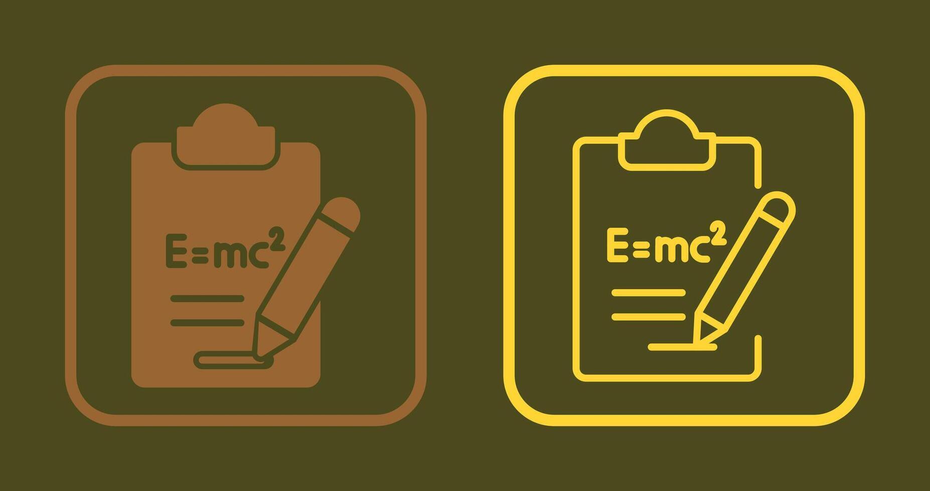 Formula Icon Design vector